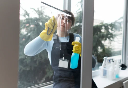 Nettoyage de vitres intérieures et extérieures à Minzier